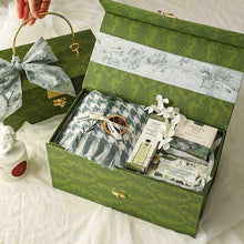 scarf and handmade soap gift set