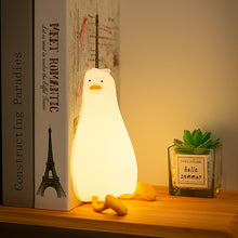 Squishy duck night light side