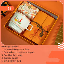 cup and notepad gift set