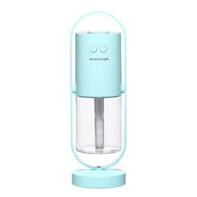 portable small humidifier light blue