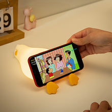 Squishy night light lamp phone holder